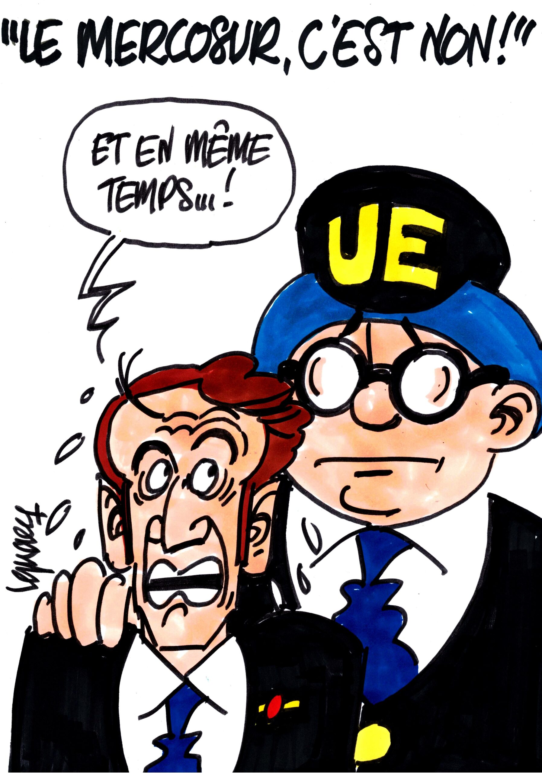 Ignace - "Le Mercosur, c'est non !"