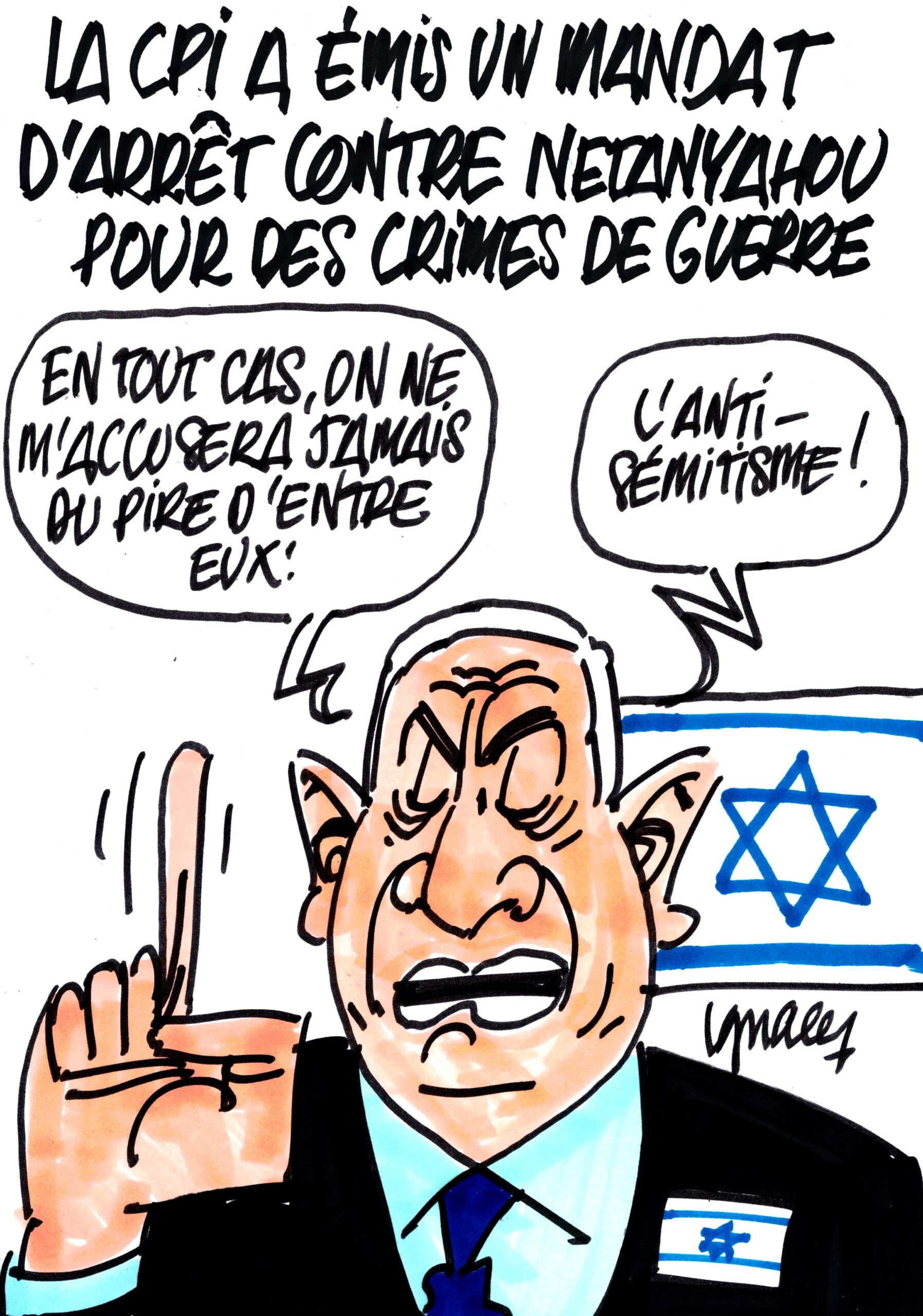 Ignace - Netanyahou accusé de crimes de guerre